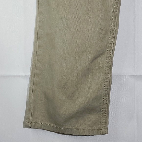 Calvin Klein Jeans - Boys/Kids Adjustable Elastic Waist Tan Jeans - Size 5 - Picture 4 of 14